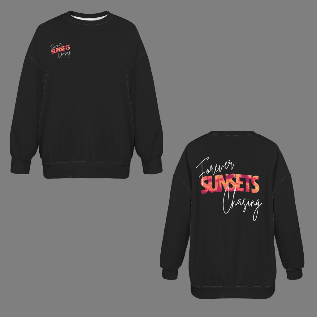 Forever Chasing Sunsets Sweatshirt- Midnight