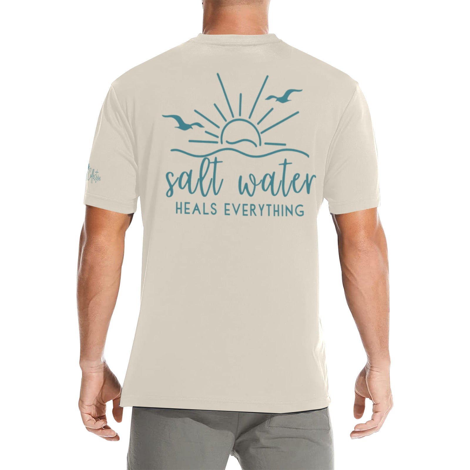 Saltwater Heals Everything T-Shirt- Sandy
