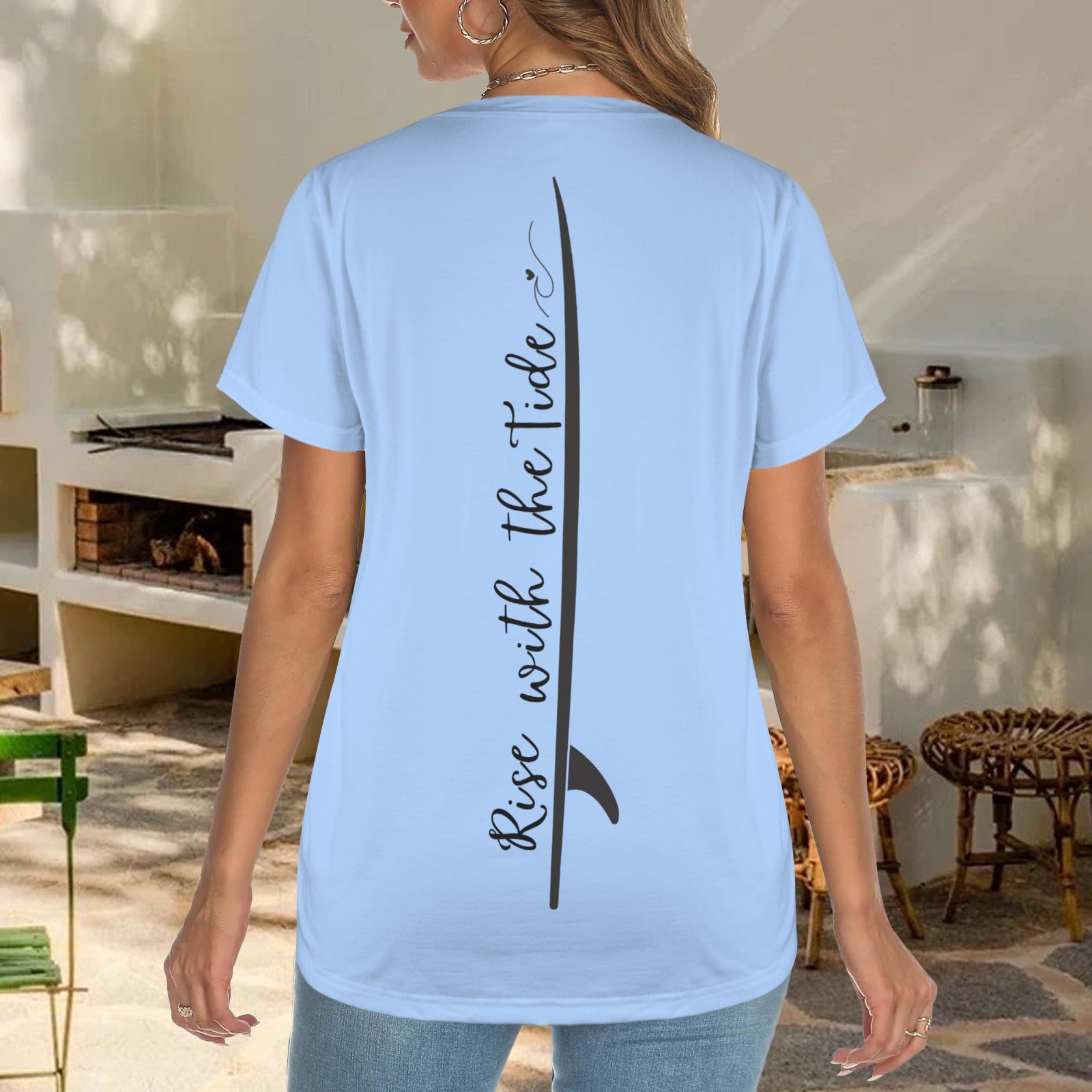 Rise with the Tide- Periwinkle
