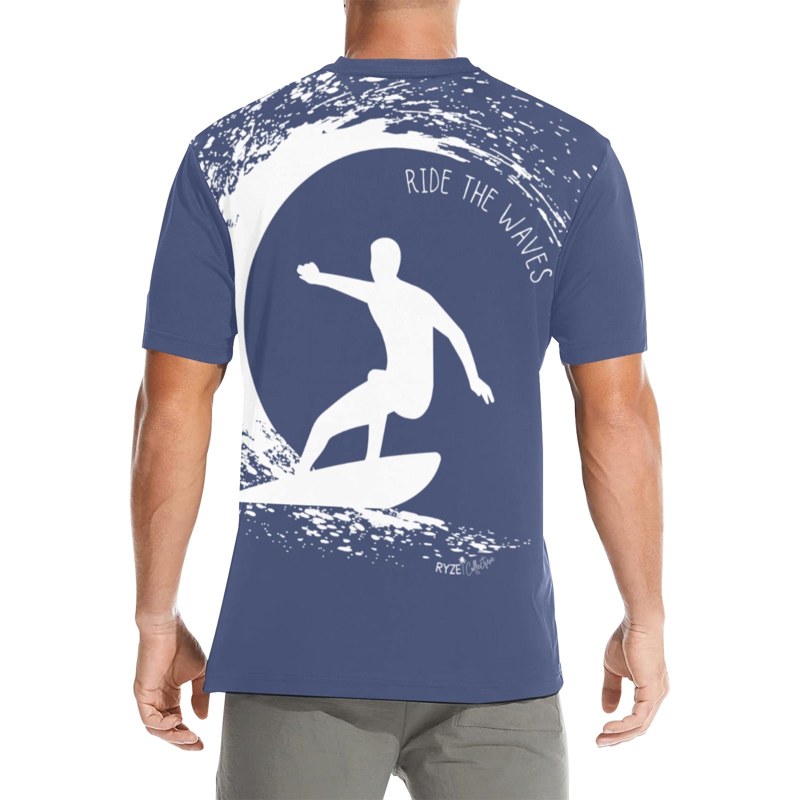 Ride the Waves- Navy Blu