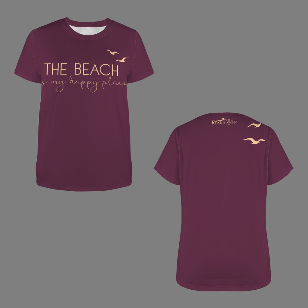 The Beach is my Happy Place- Wine