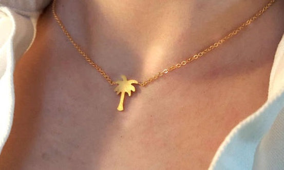 Palm Tree Necklace
