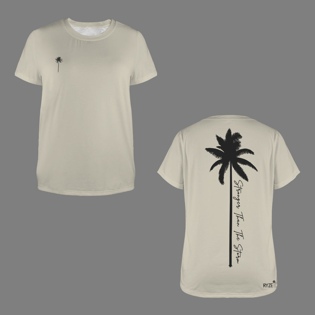 Palm Tree Strong Tee- Sand