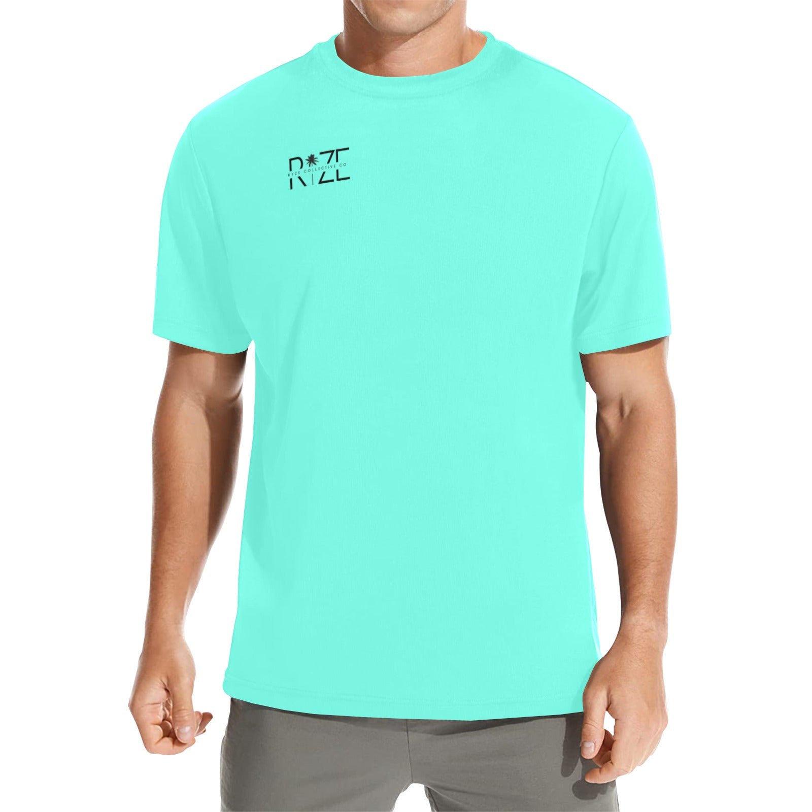Palm Tree Tee- Mint