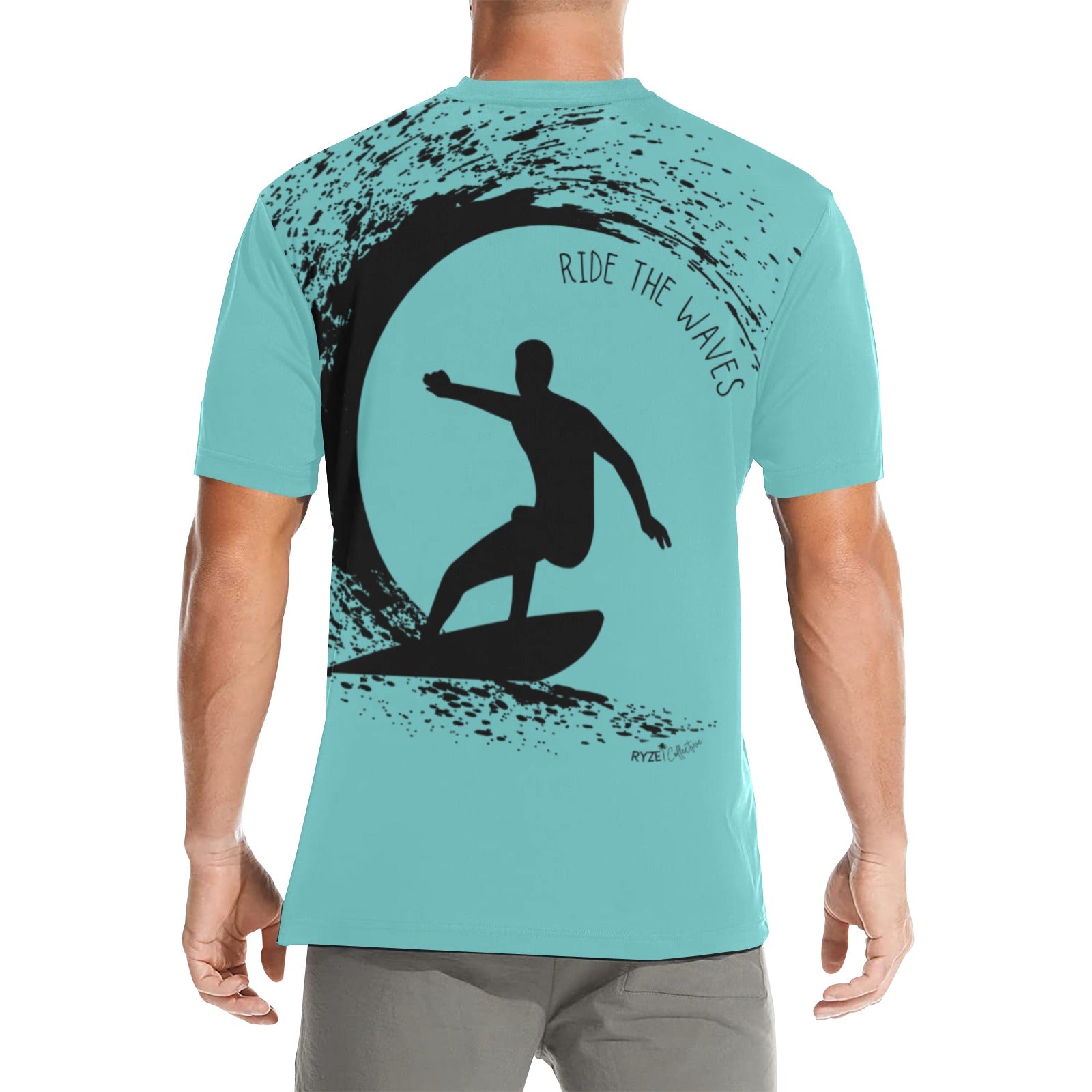 Ride The Waves- Light Teal
