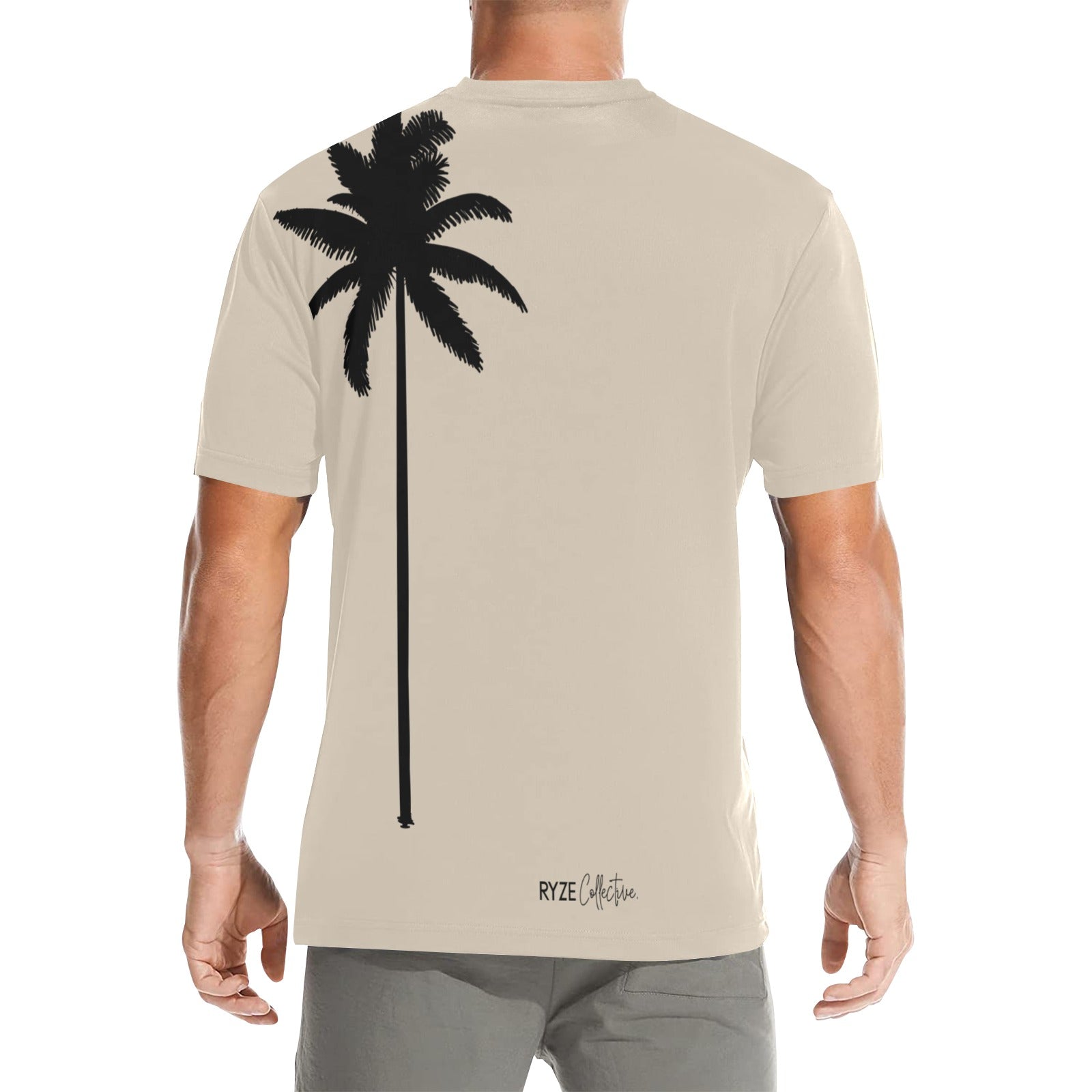 Palm Tree Tee- Sand