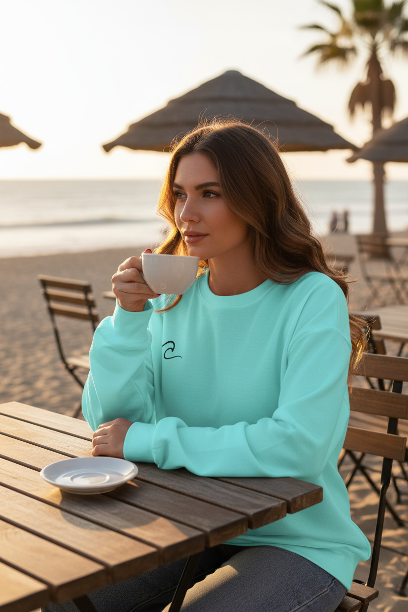 Bali Blu — Beachfront Café Mid-Sip
