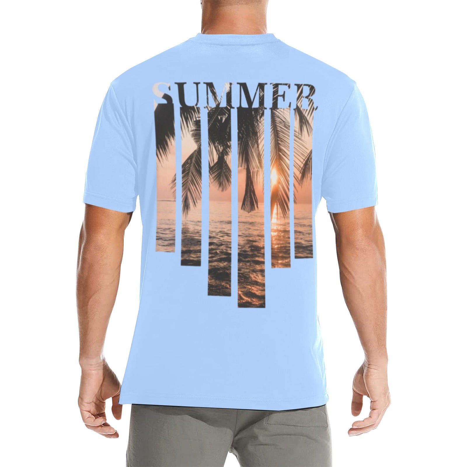 Summer T-Shirt- Skye Blu