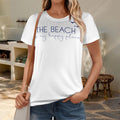 The Beach is my Happy Place T-Shirt- Arctic/Pacific Blu