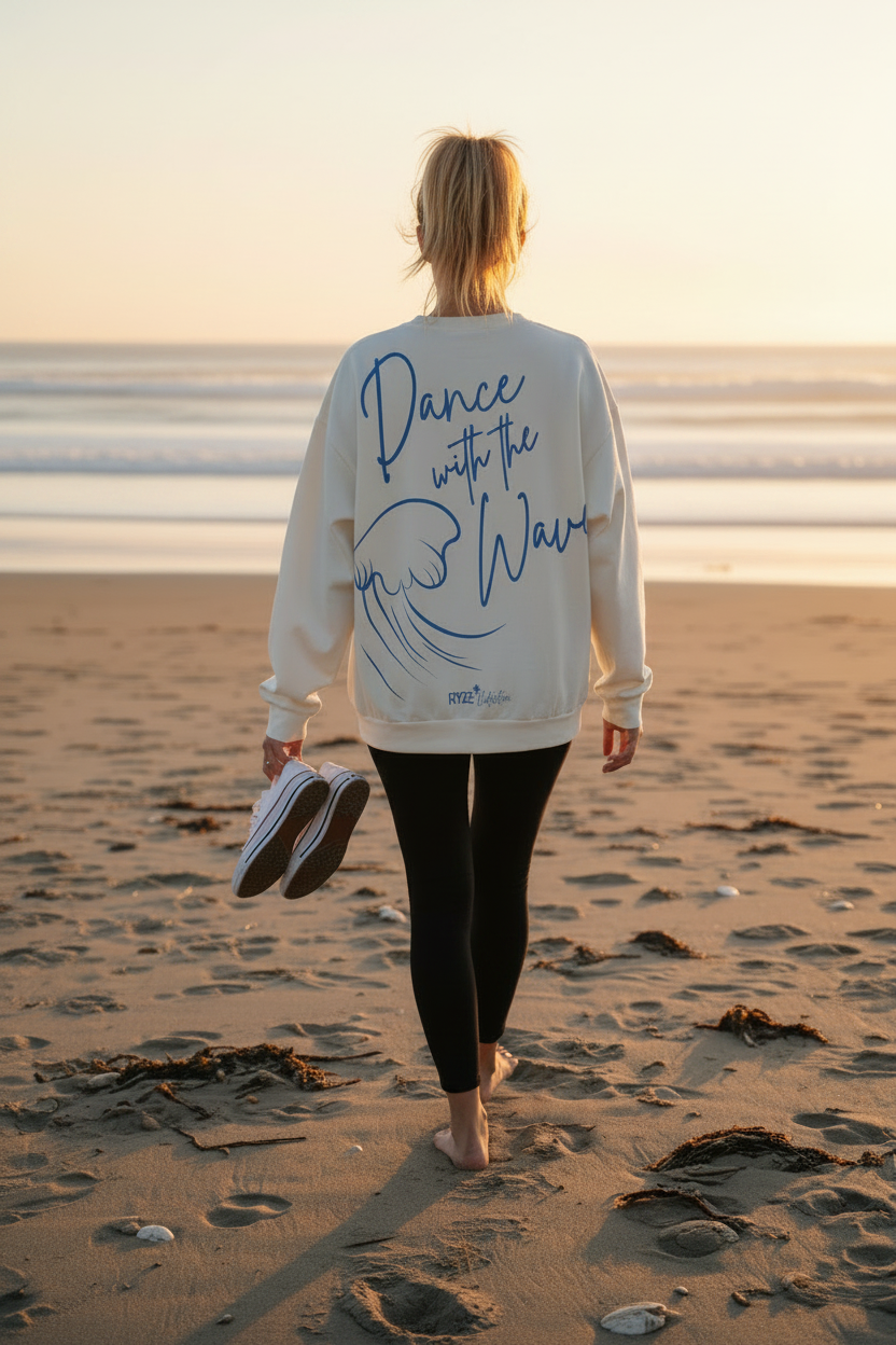 Dance with the Waves - Cream - Beach Hair Up