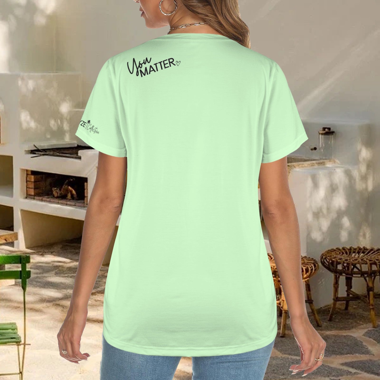 You Matter T-Shirt- Frosty Lime