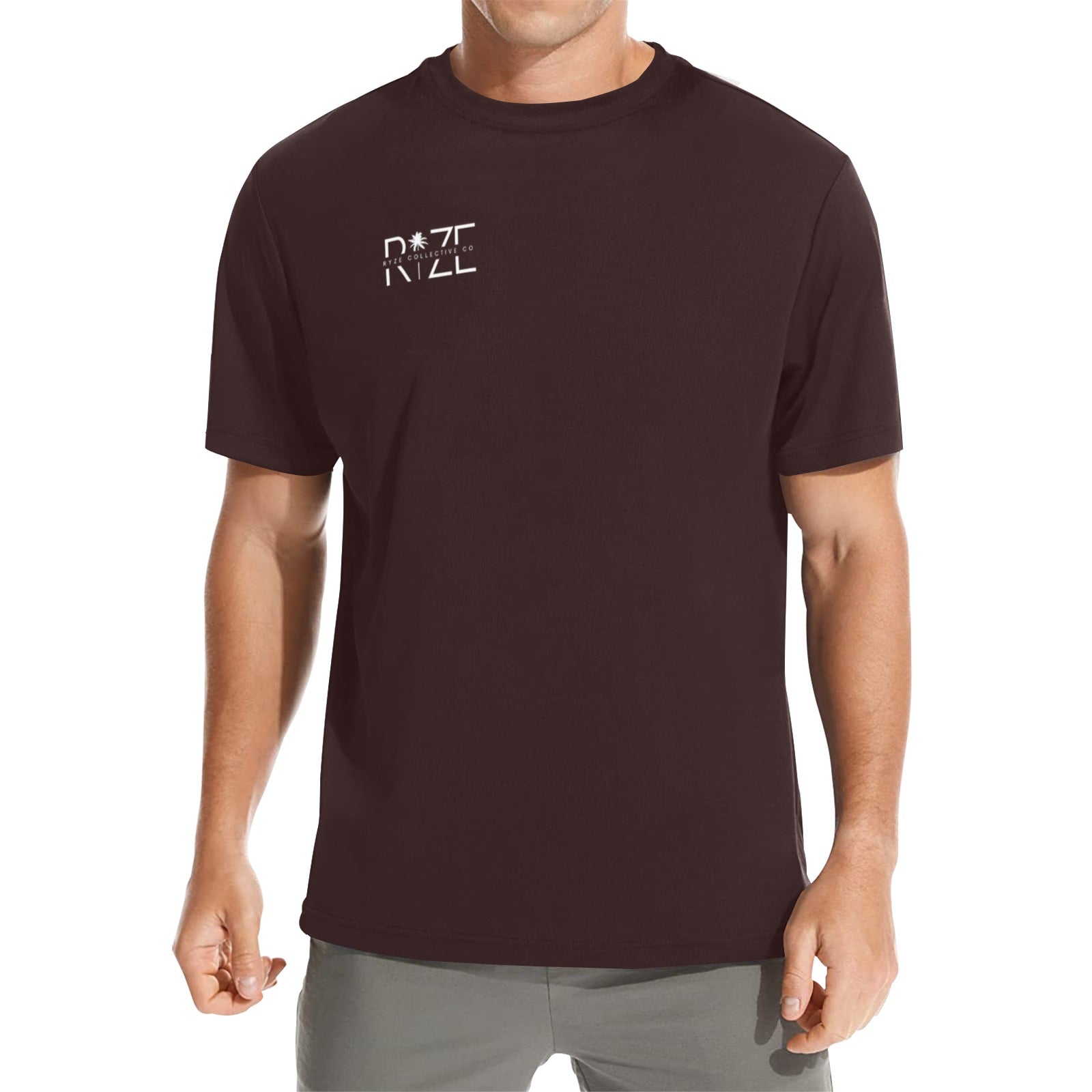 Palm Tree Tee- Chocolate
