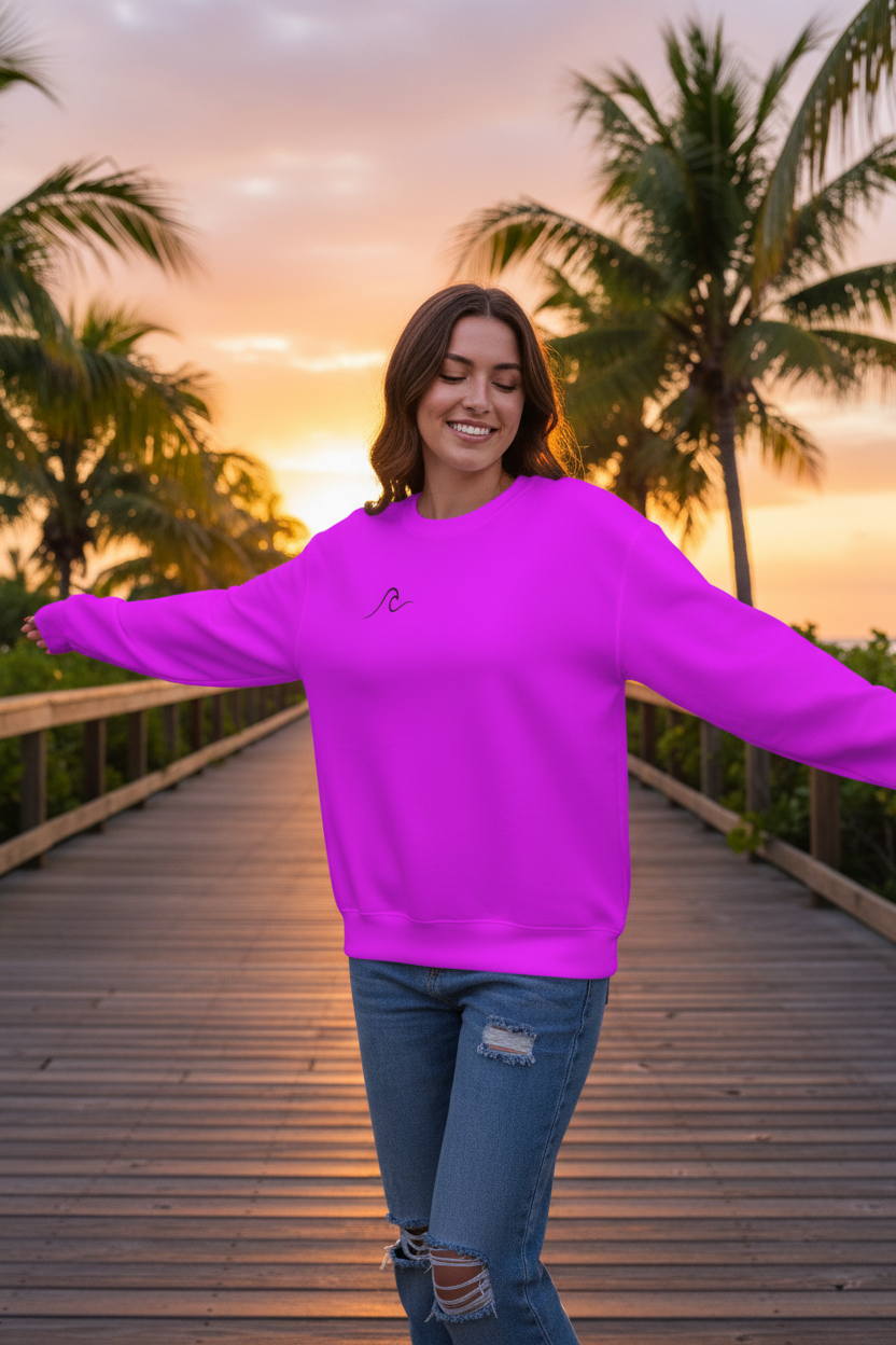 Front — Tropical Boardwalk Twirl
