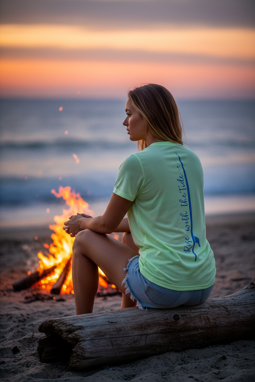 Light Green Back - Bonfire