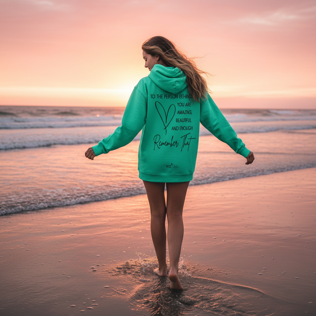Remember That Hoodie - Candid Stride Sunset