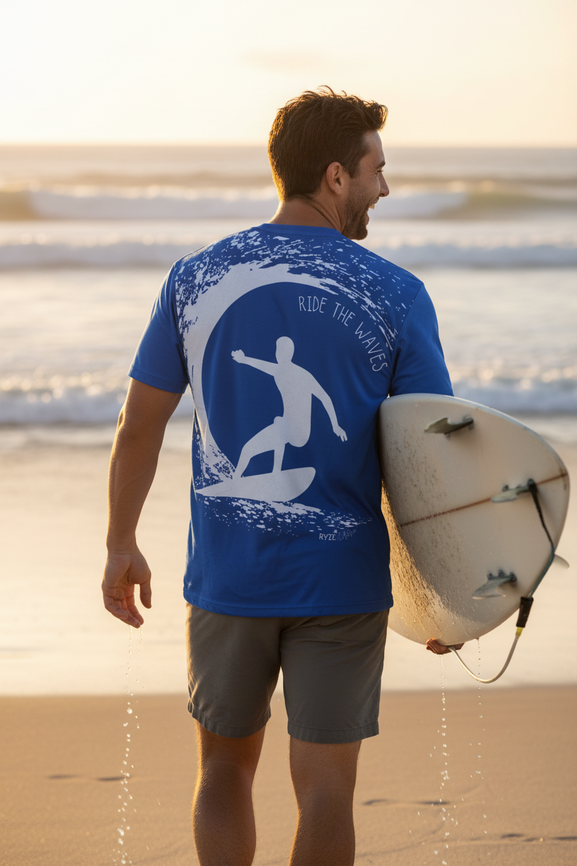 Royal Blue Back - Post Surf