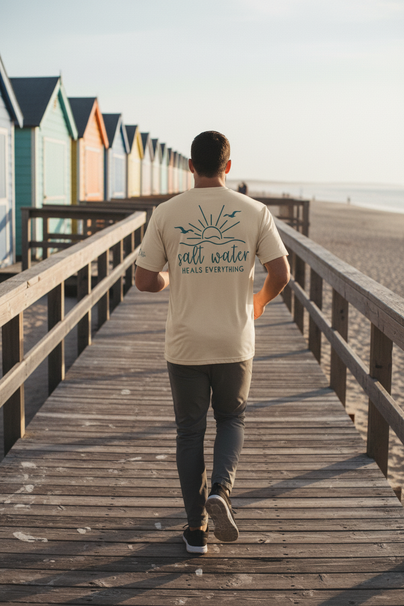 Sand Tee Back - Boardwalk Jog