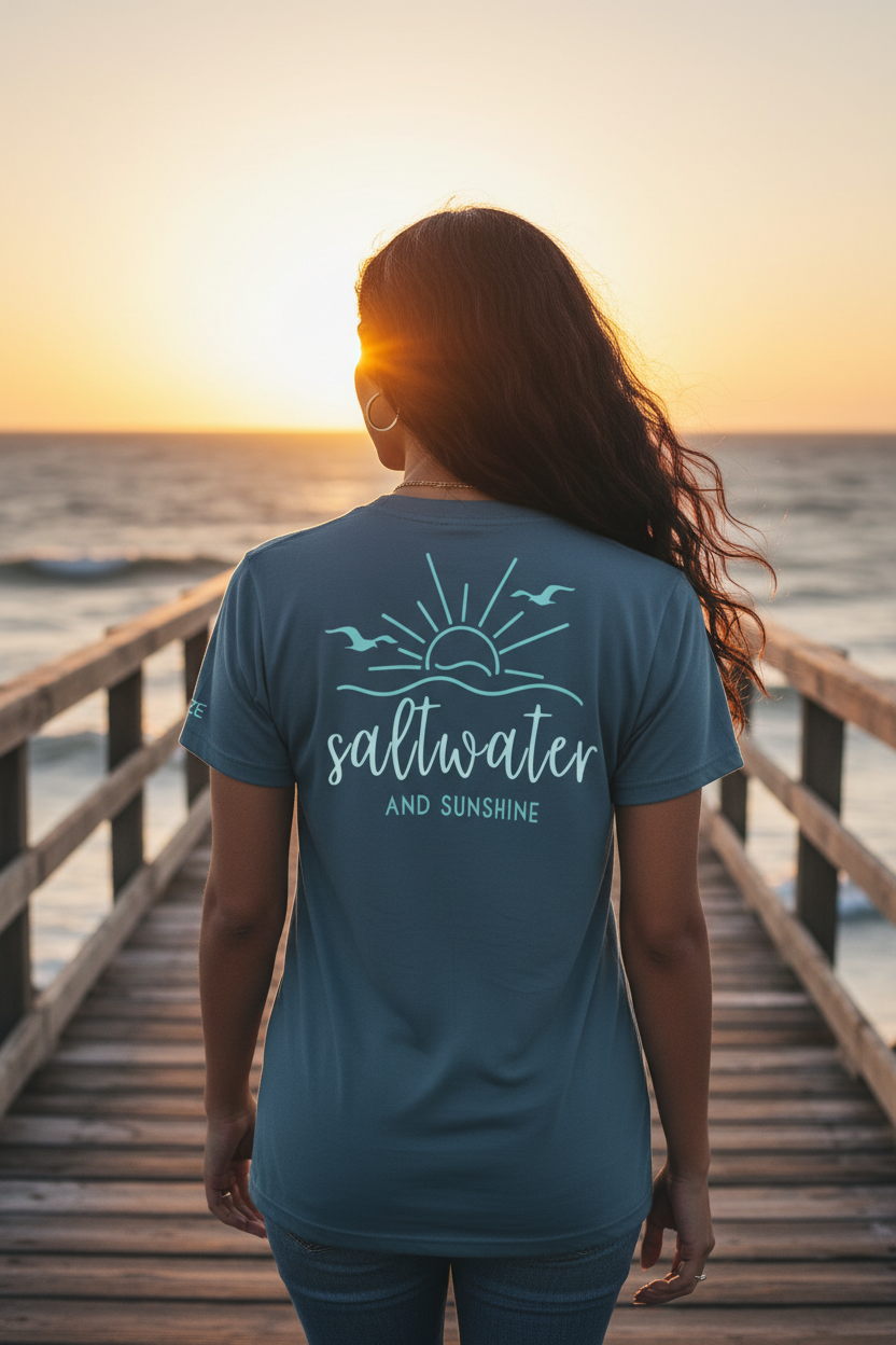 Slate Blue - Sunset Pier