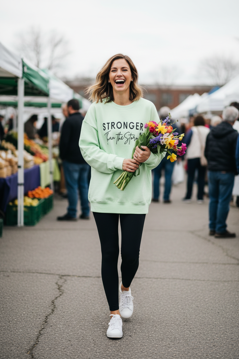 Stronger Than The Storm  Sweatshirt