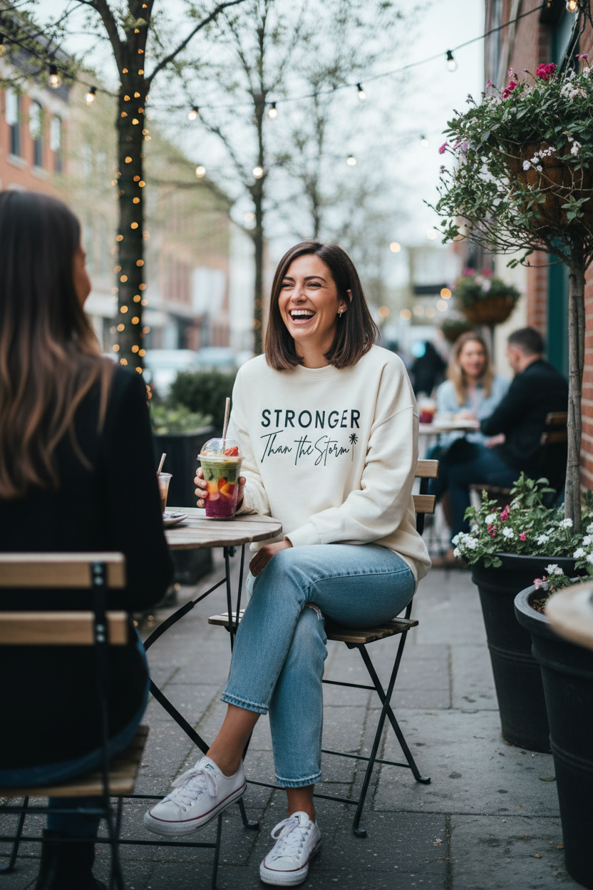 Stronger Than The Storm  Sweatshirt