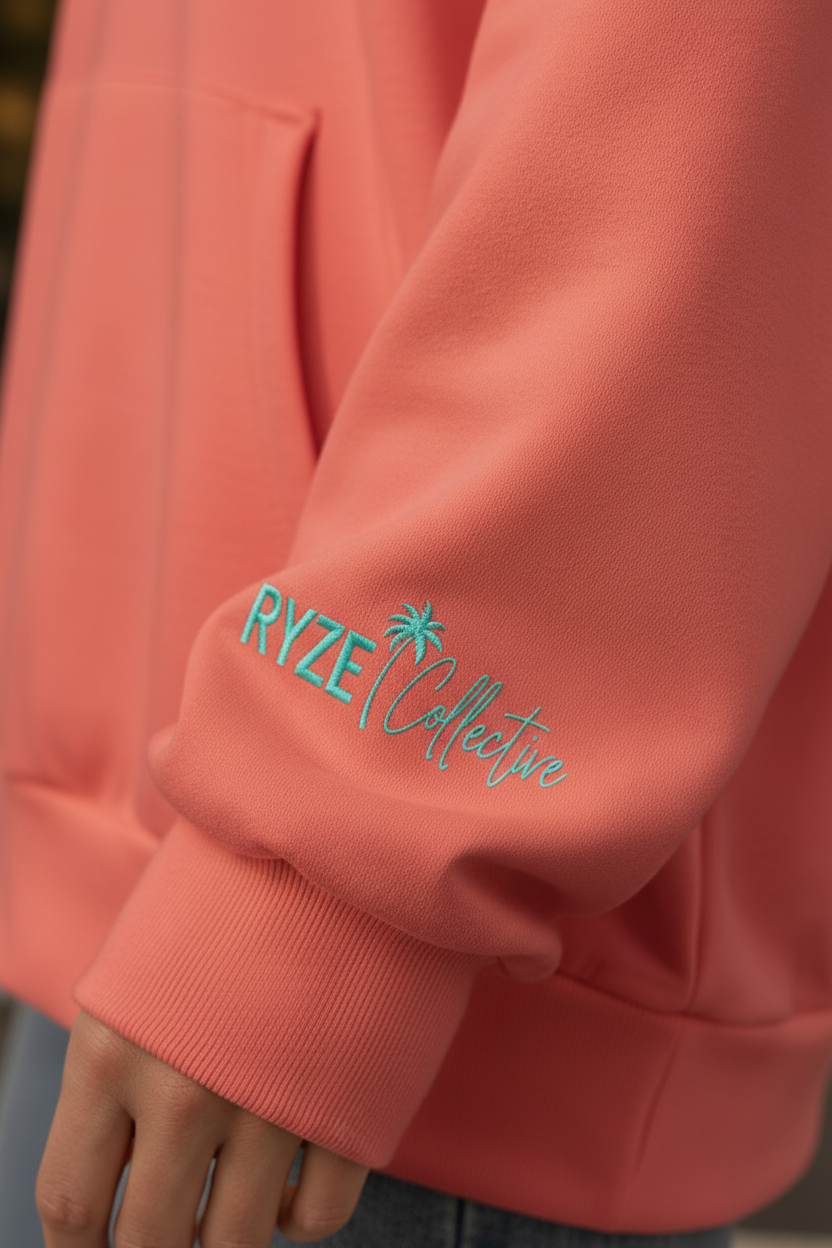 Stronger Than The Storm - Melon Sleeve Logo v4