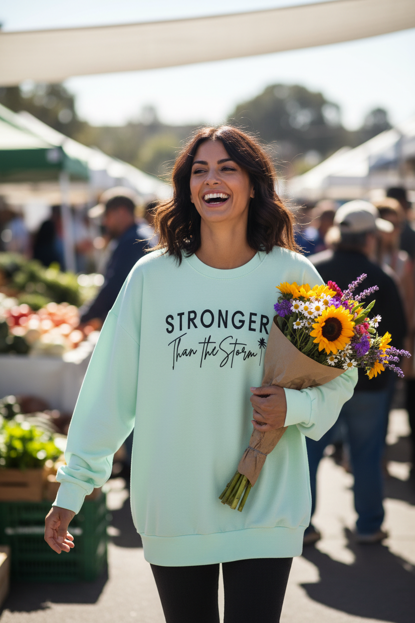 Stronger Than The Storm  Sweatshirt